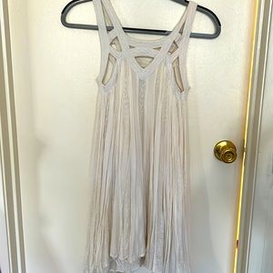 White free people dress